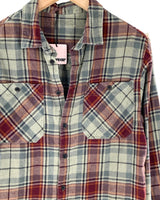 Camisa manga larga a cuadro