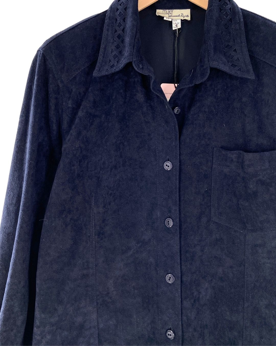 Camisa afelpada con capota