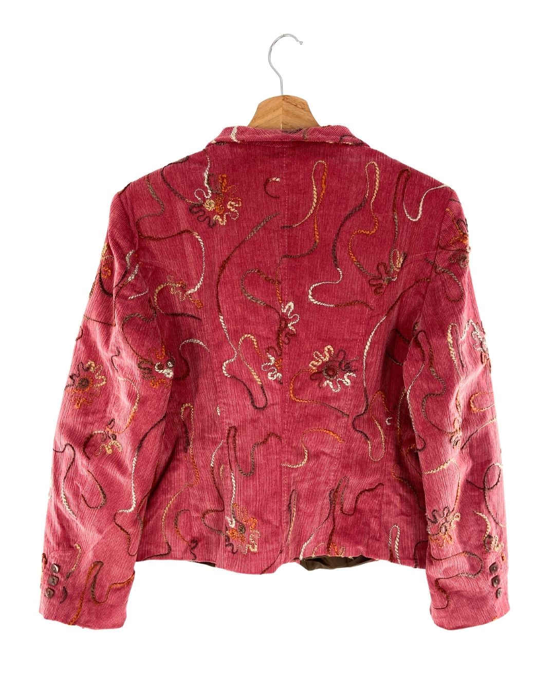 Chaqueta abotonada en pana