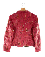 Chaqueta abotonada en pana