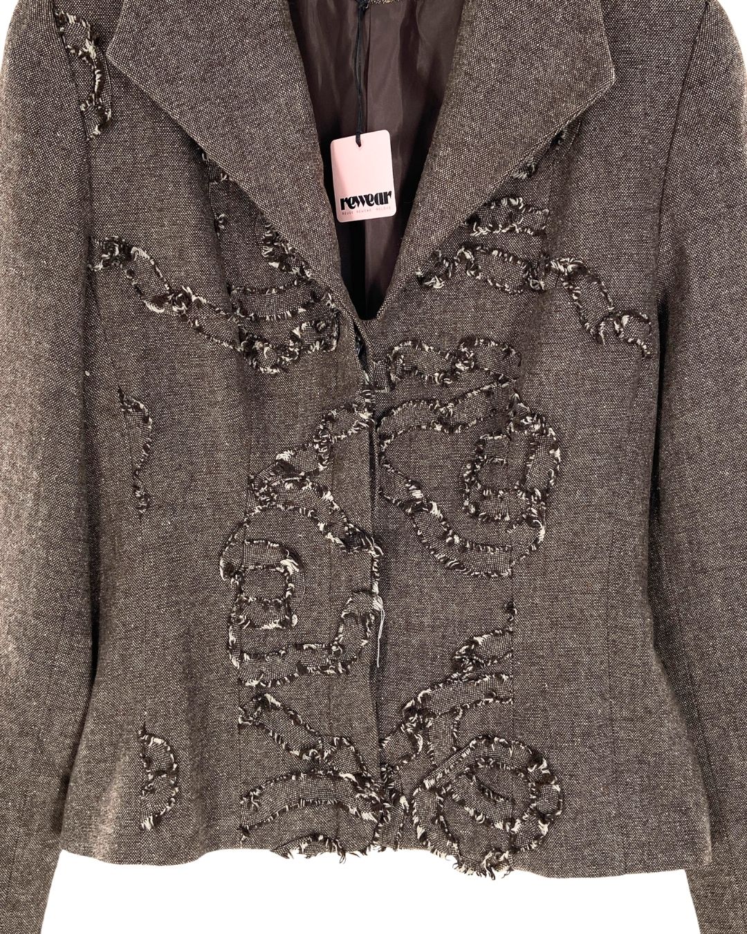 Blazer con textura  delantero