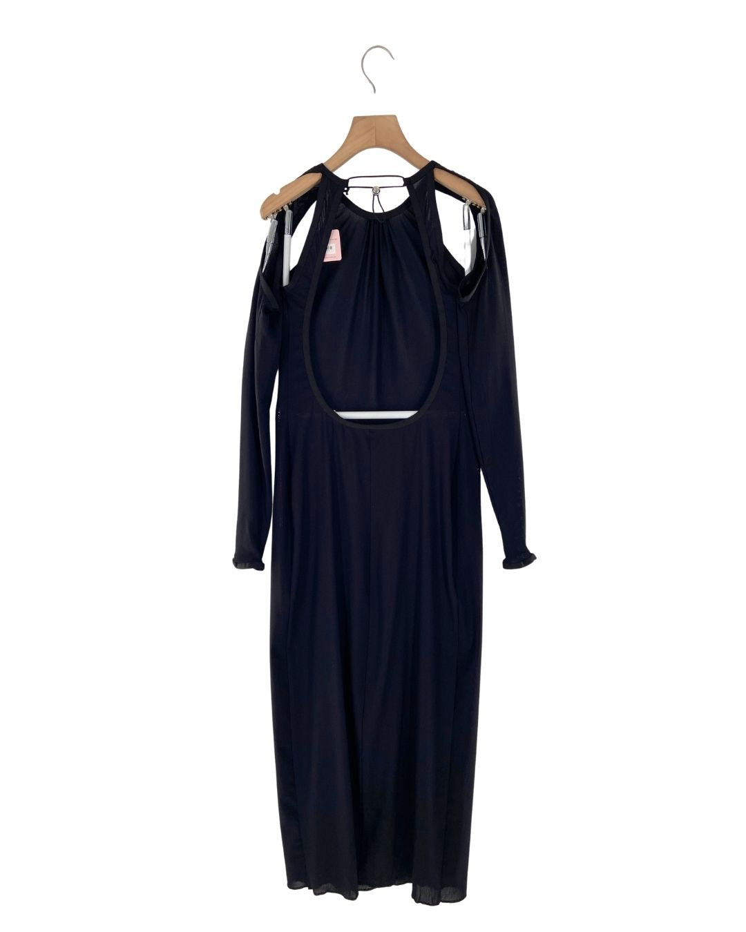 Maxi vestido traslucido