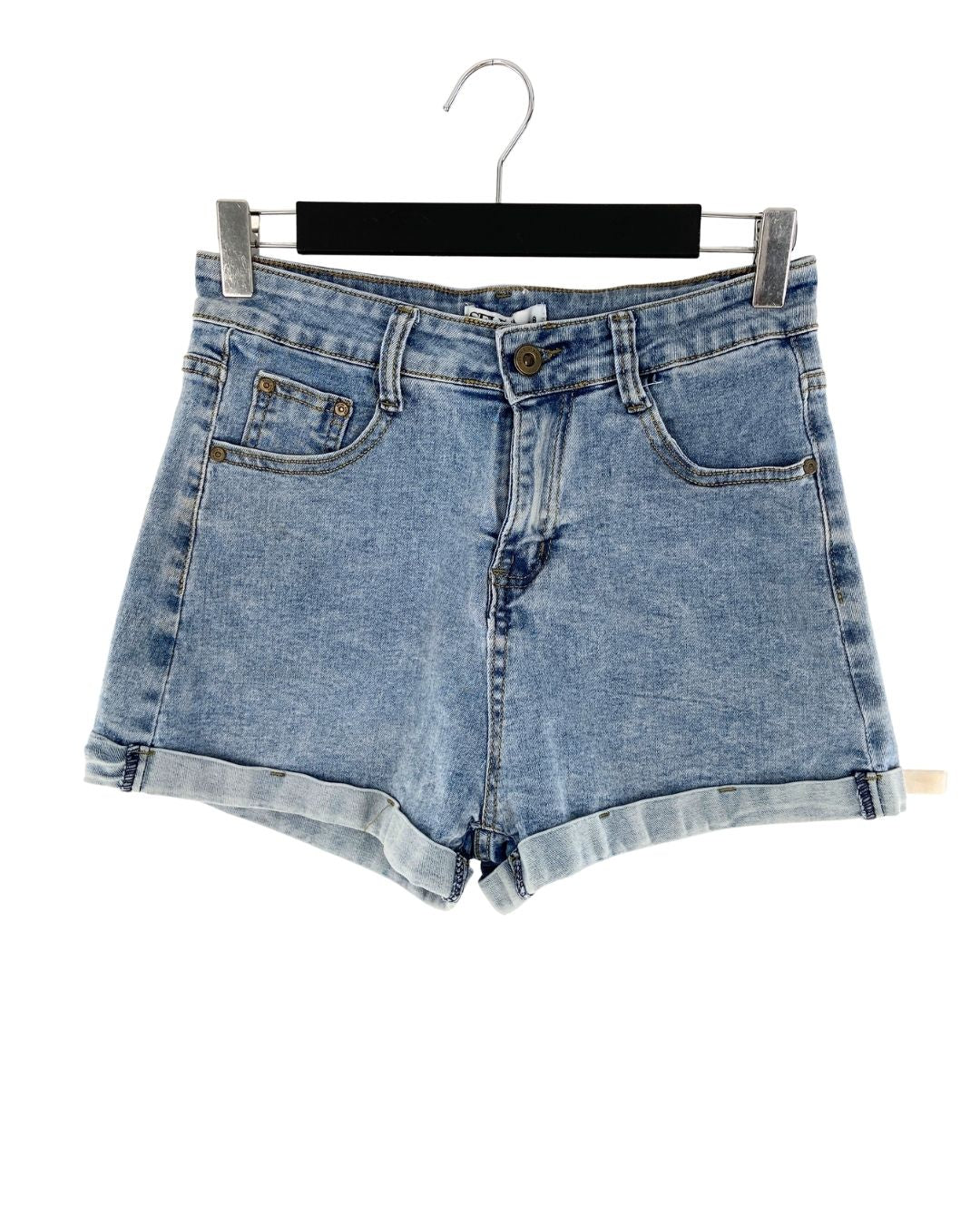 Short stretch mini en denim