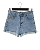 Short stretch mini en denim