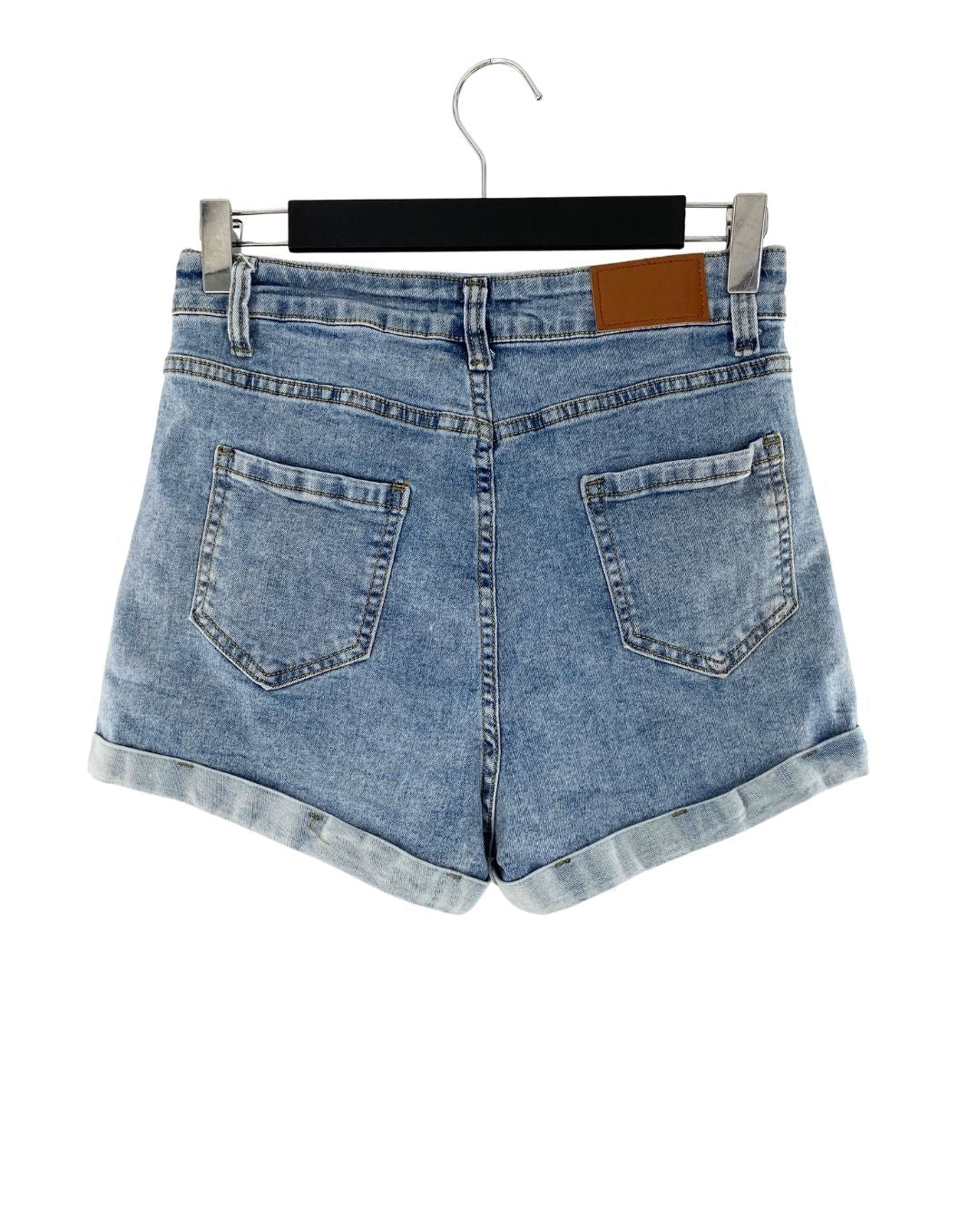Short stretch mini en denim