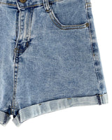 Short stretch mini en denim