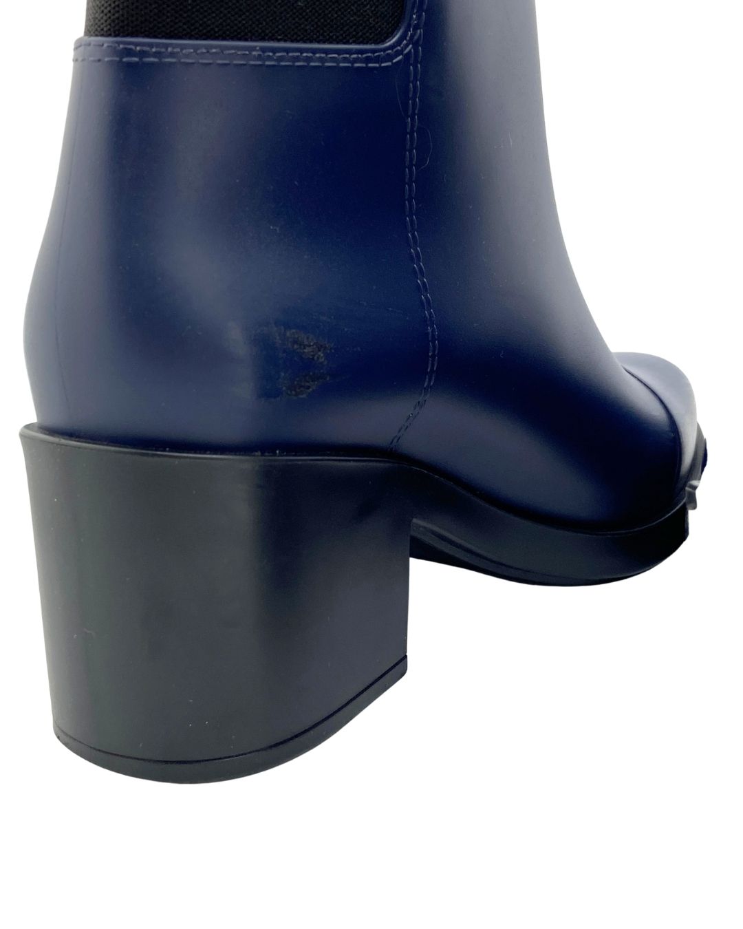 Botas tacon medio en PVC