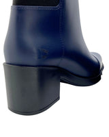Botas tacon medio en PVC