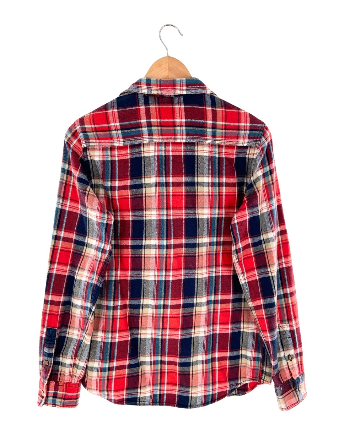 Camisa manga larga a cuadros