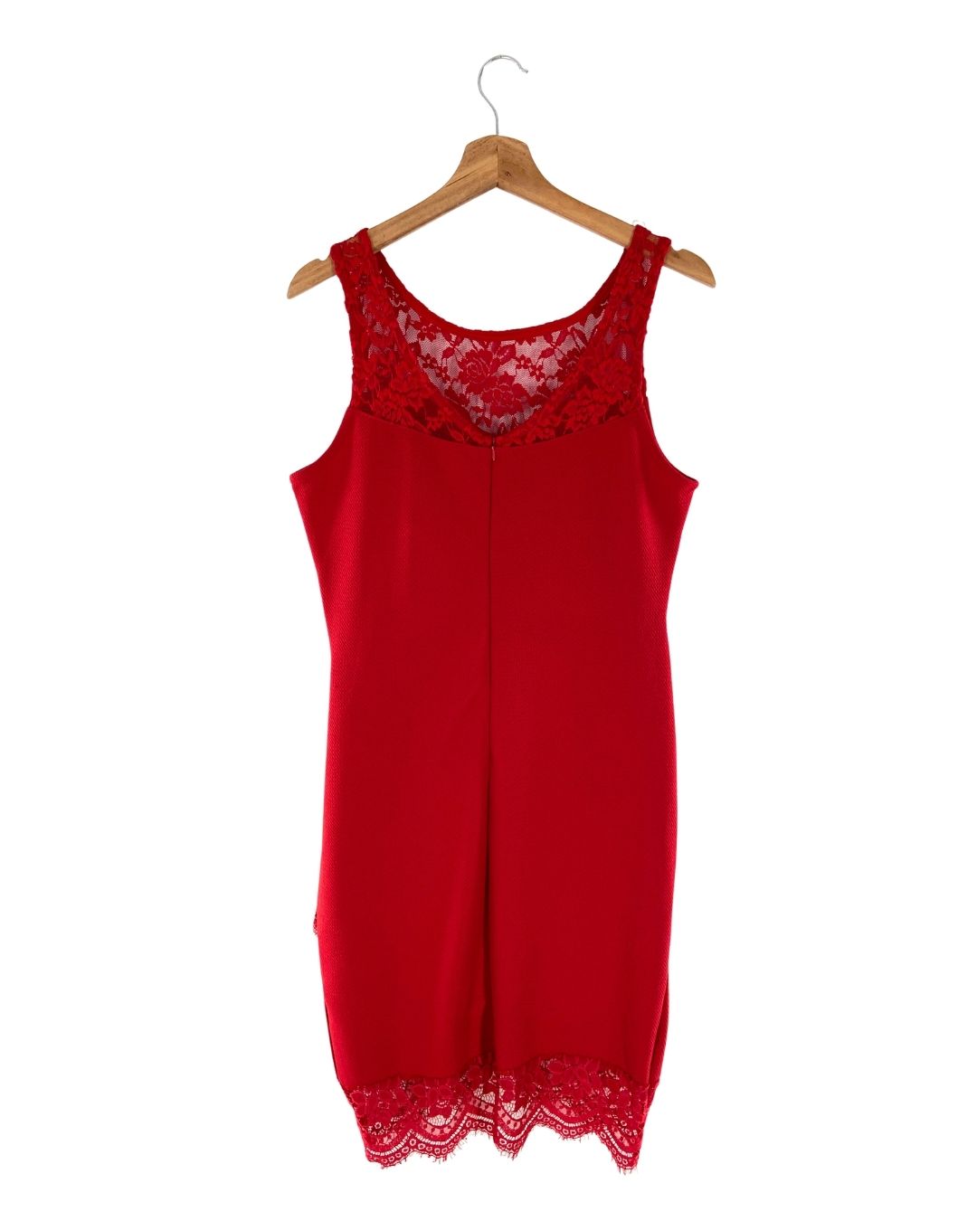Vestido midi con textura