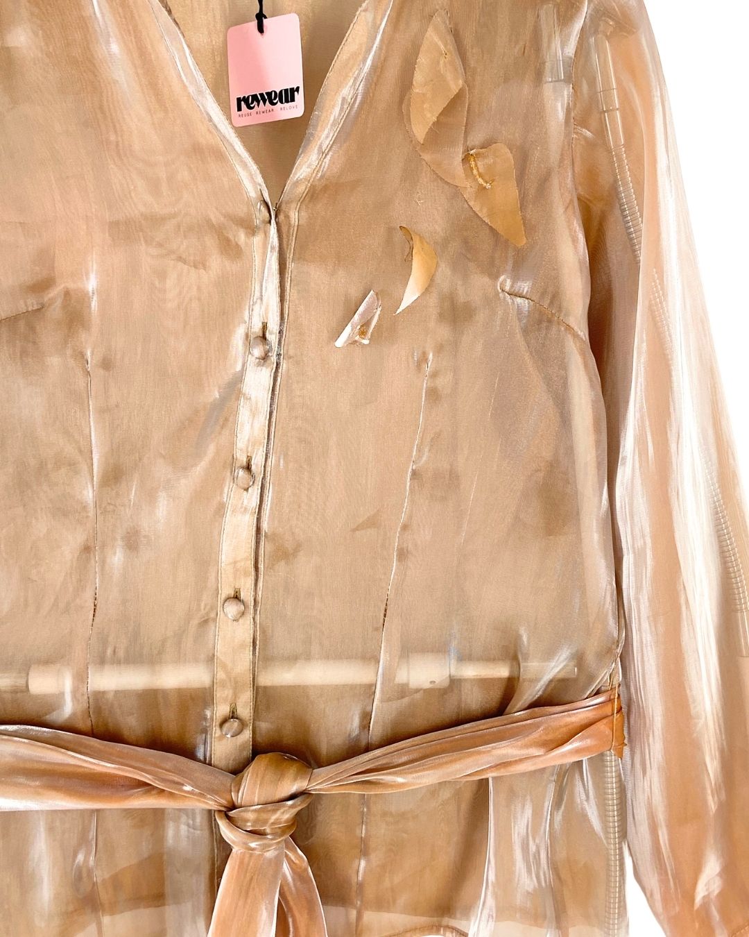 Camisa en organza