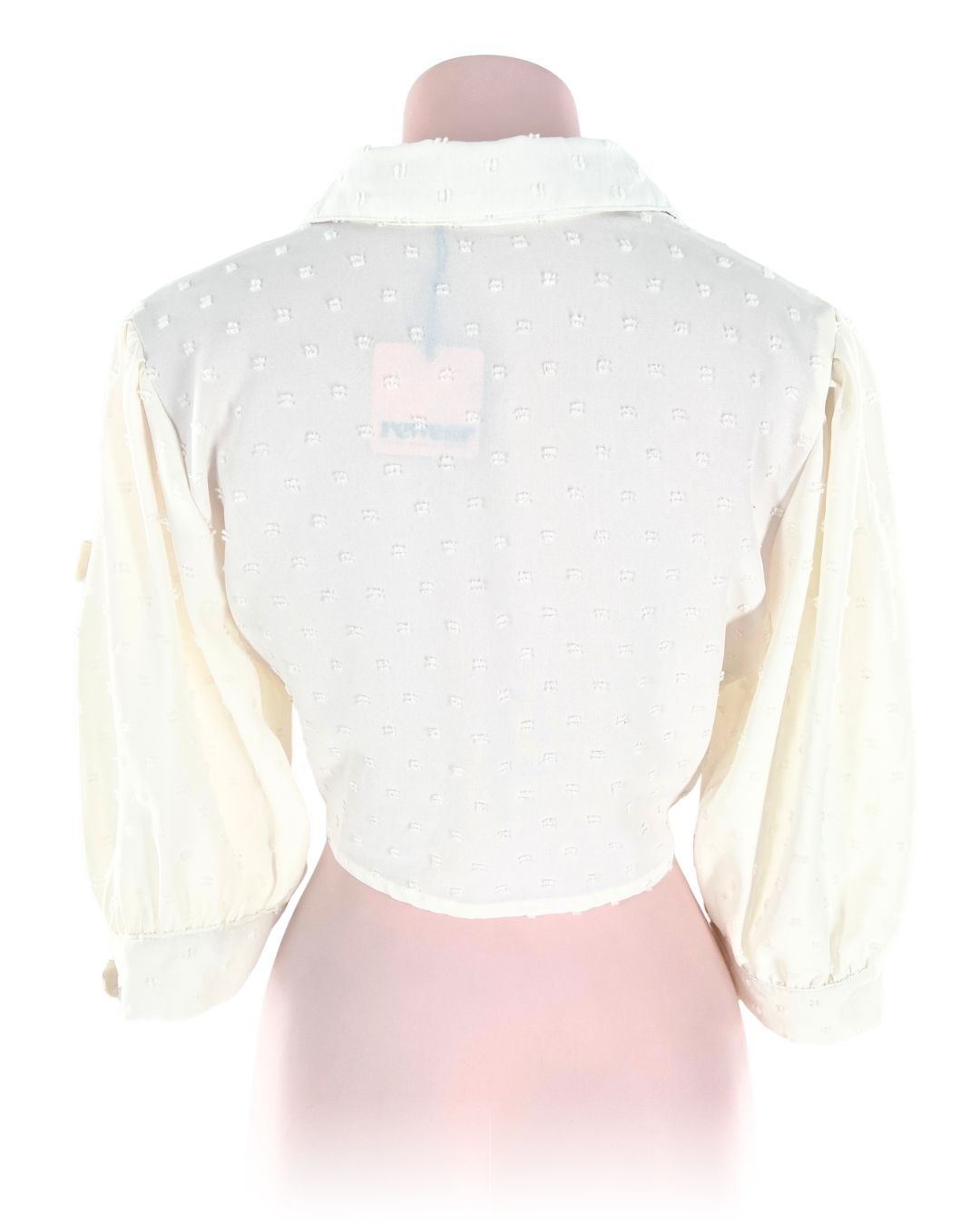 Blusa manga 3/4 en plumeti