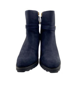 Botines de tacon con textura