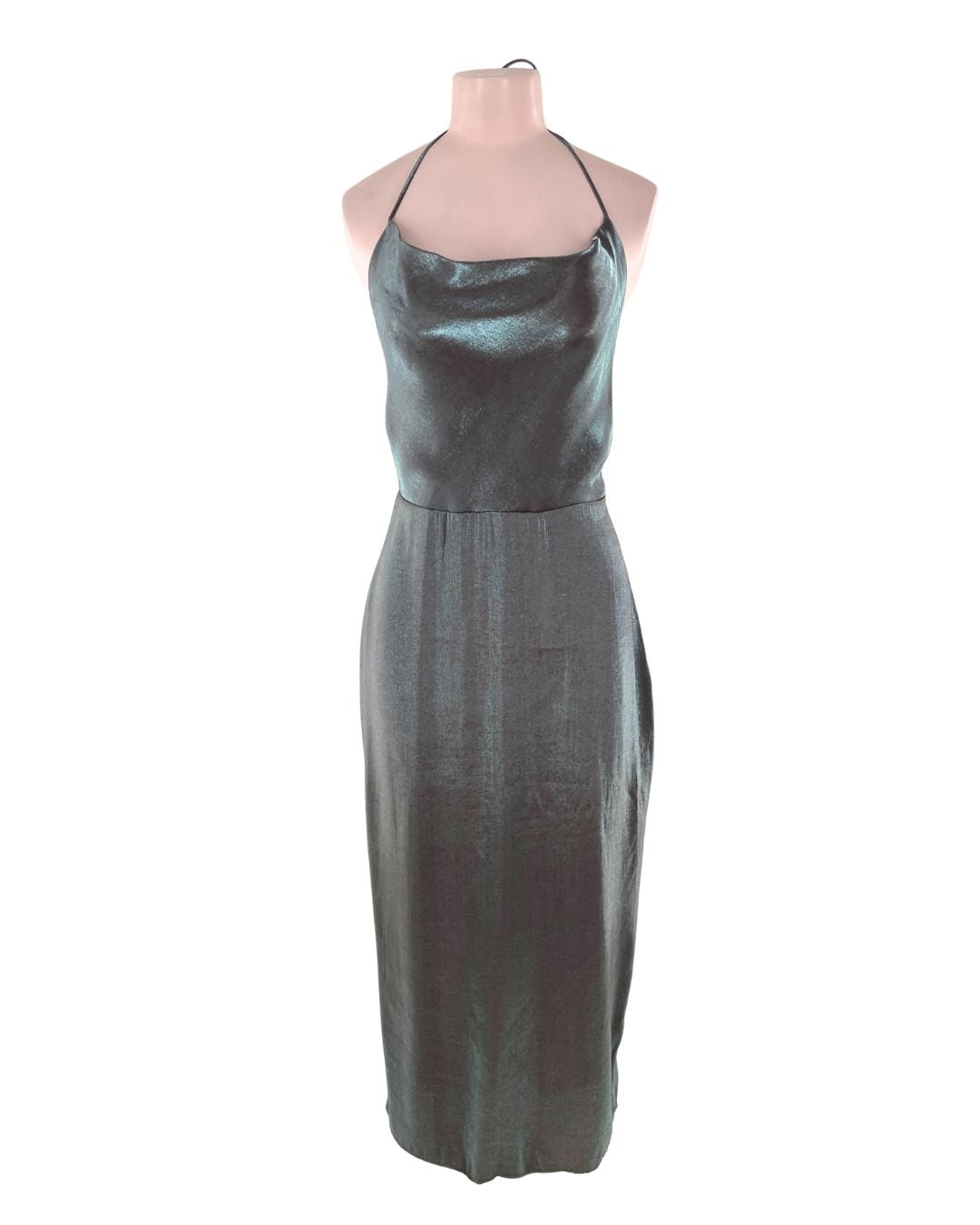 Maxi vestido lace up
