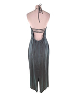 Maxi vestido lace up