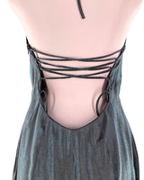 Maxi vestido lace up