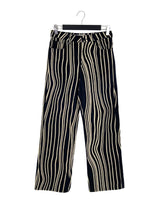 Pantalon wide leg print ondas