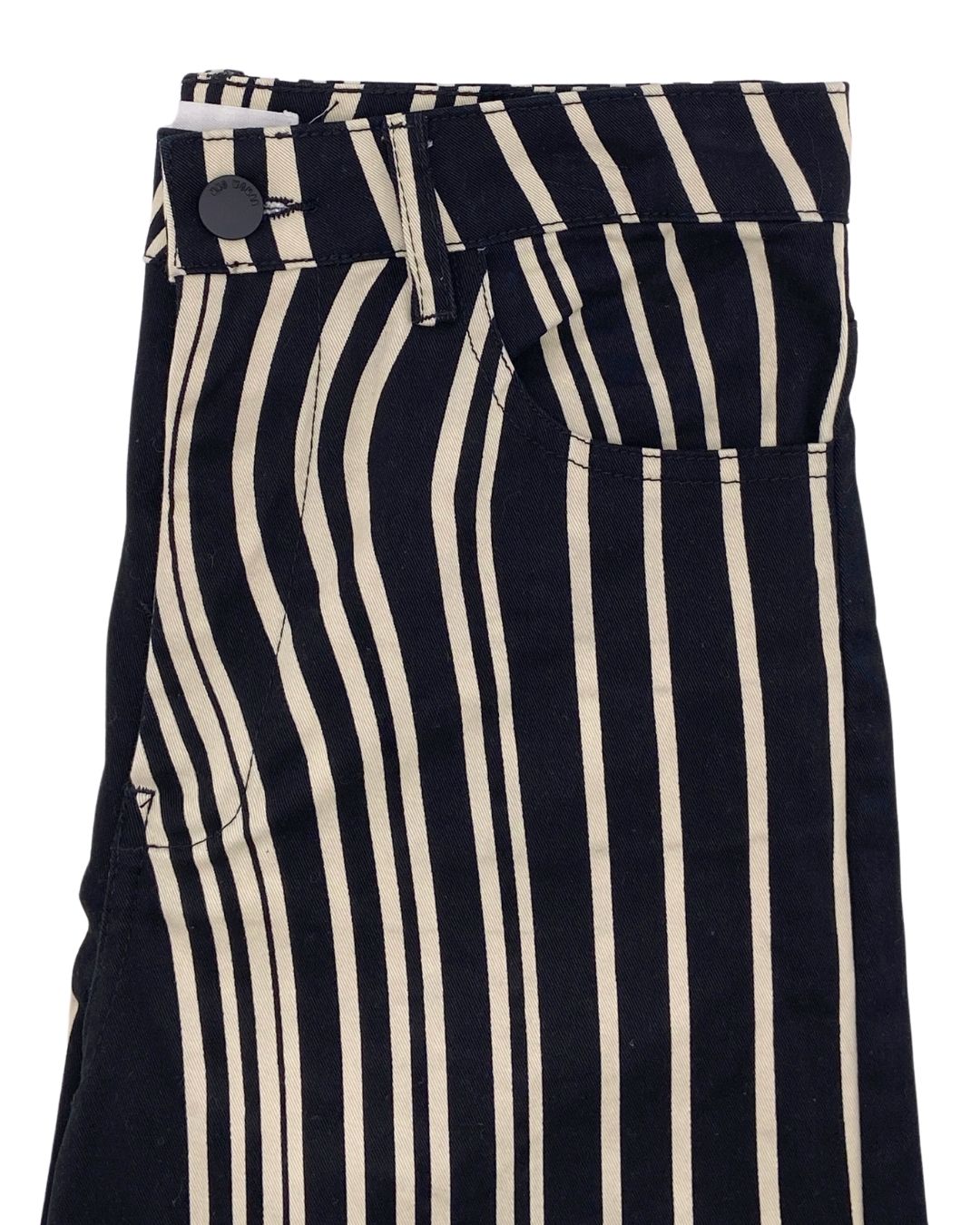 Pantalon wide leg print ondas