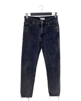 Jean rigido straight botas