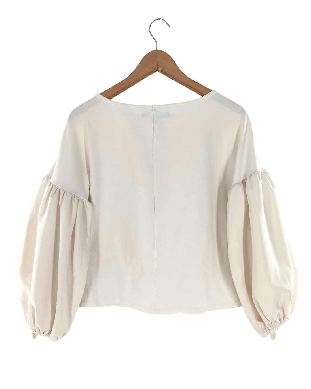 Blusa manga caida encauchada