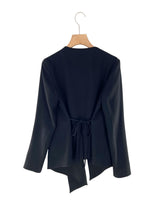 Blazer abierto en punta