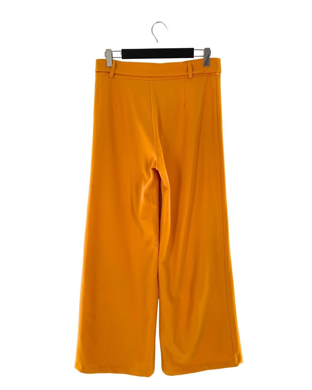 Pantalon palazzo con cinturon
