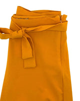 Pantalon palazzo con cinturon