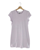 Vestido midi manga puente