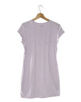 Vestido midi manga puente
