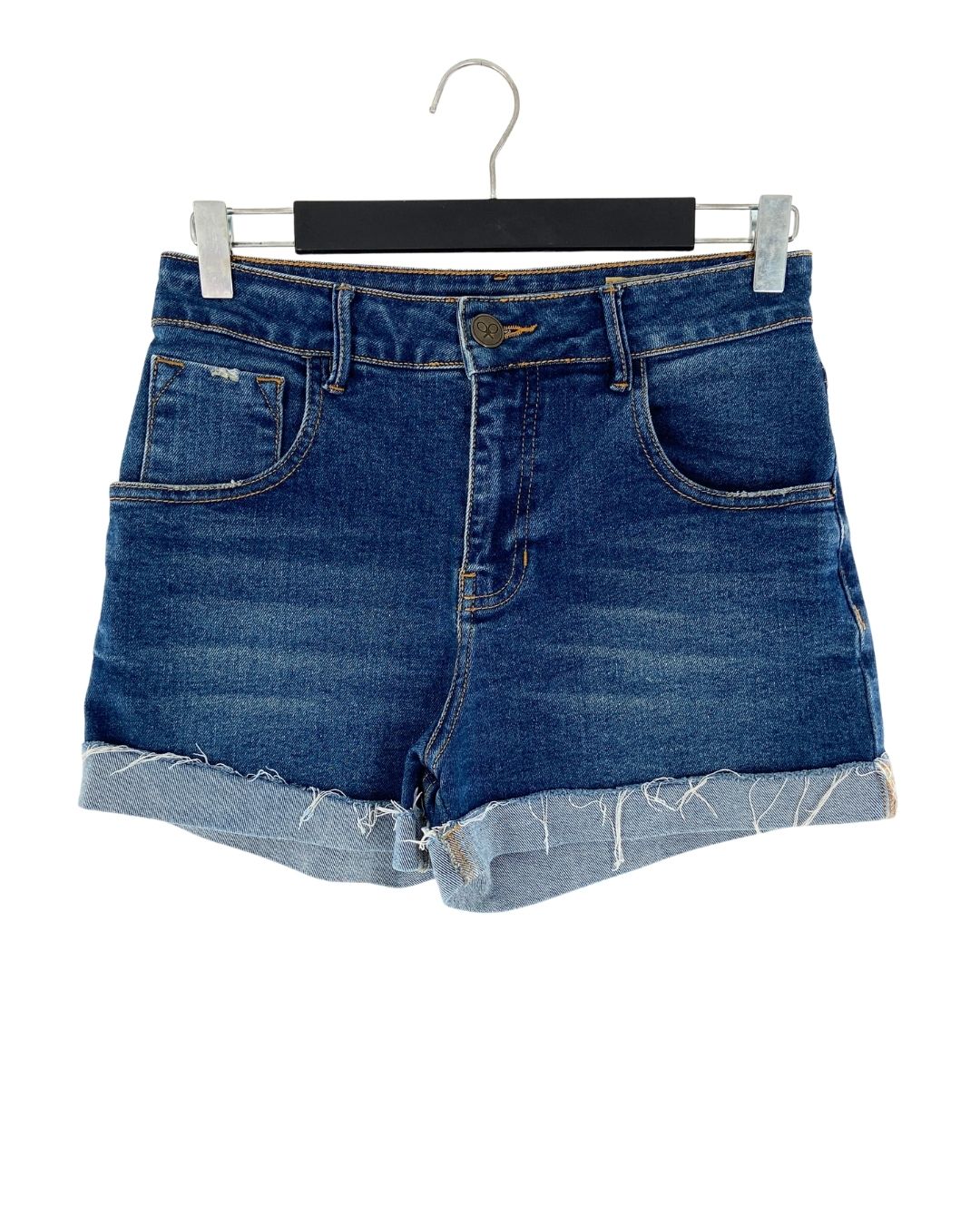 Short mini en denim stretch