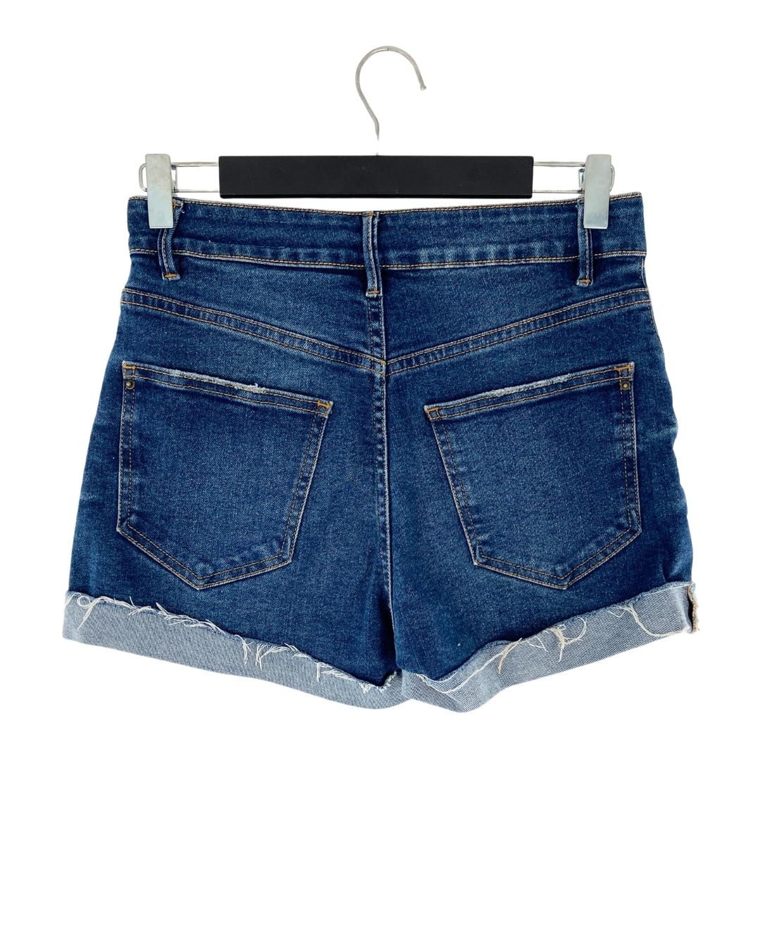 Short mini en denim stretch