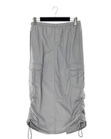 Falda midi parachute