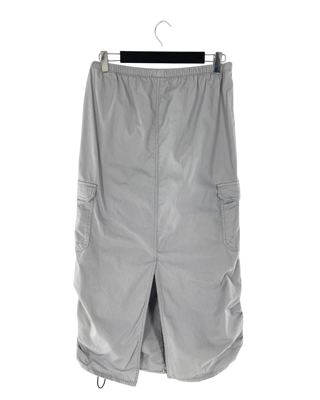 Falda midi parachute