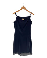 Vestido midi de tiras escote