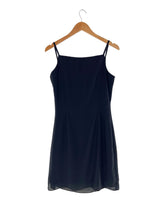 Vestido midi de tiras escote