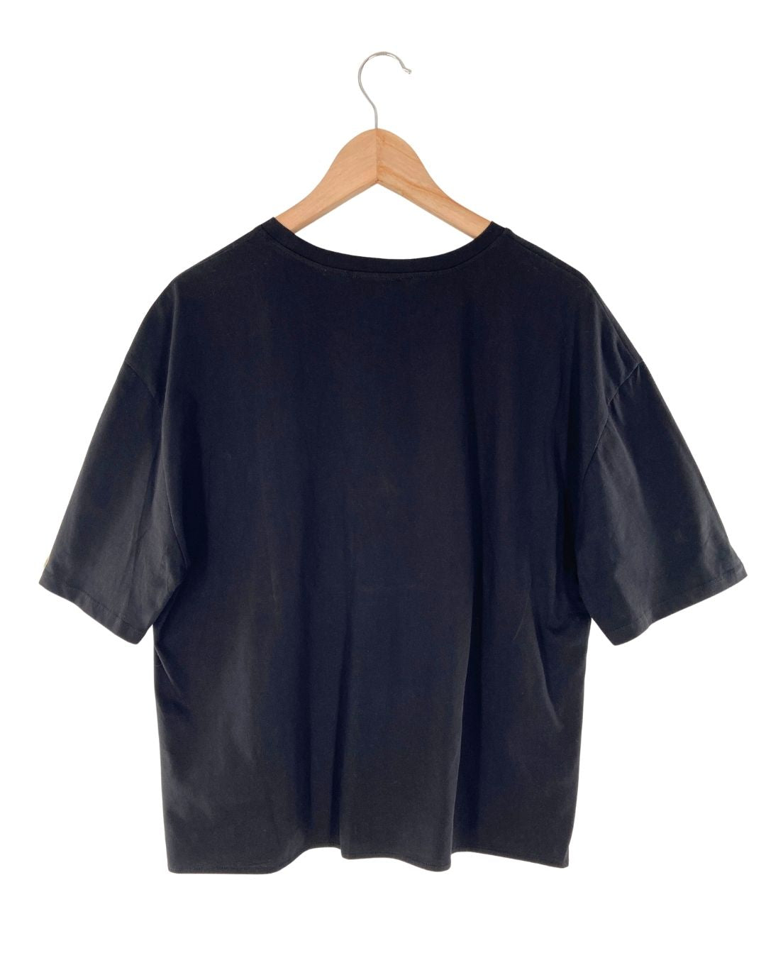 Camiseta manga corta con vuelo