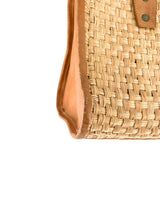 Hand bag tejida en fibra