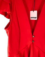 Blusa con vuelo en sisa