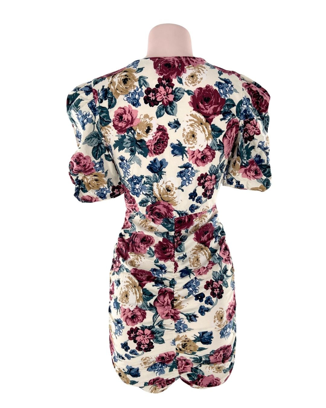 Vestido mini drapeado