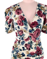 Vestido mini drapeado