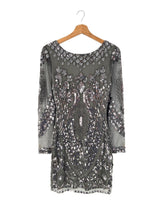 Vestido mini en lentejuelas