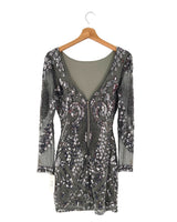 Vestido mini en lentejuelas