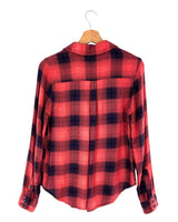 Camisa manga larga a cuadros