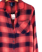 Camisa manga larga a cuadros