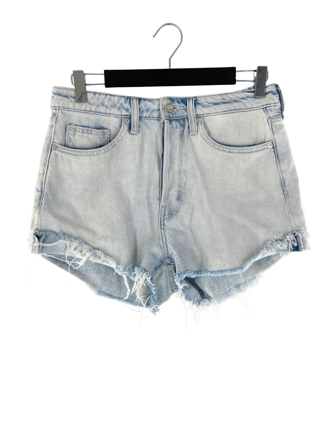 Short mini abotonado en denim