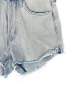 Short mini abotonado en denim