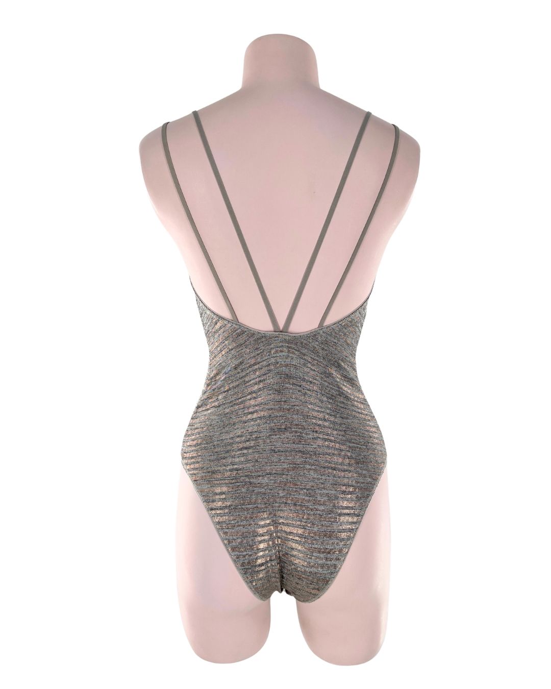 Body de tiras con franjas