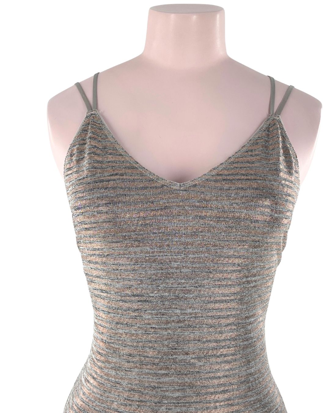 Body de tiras con franjas