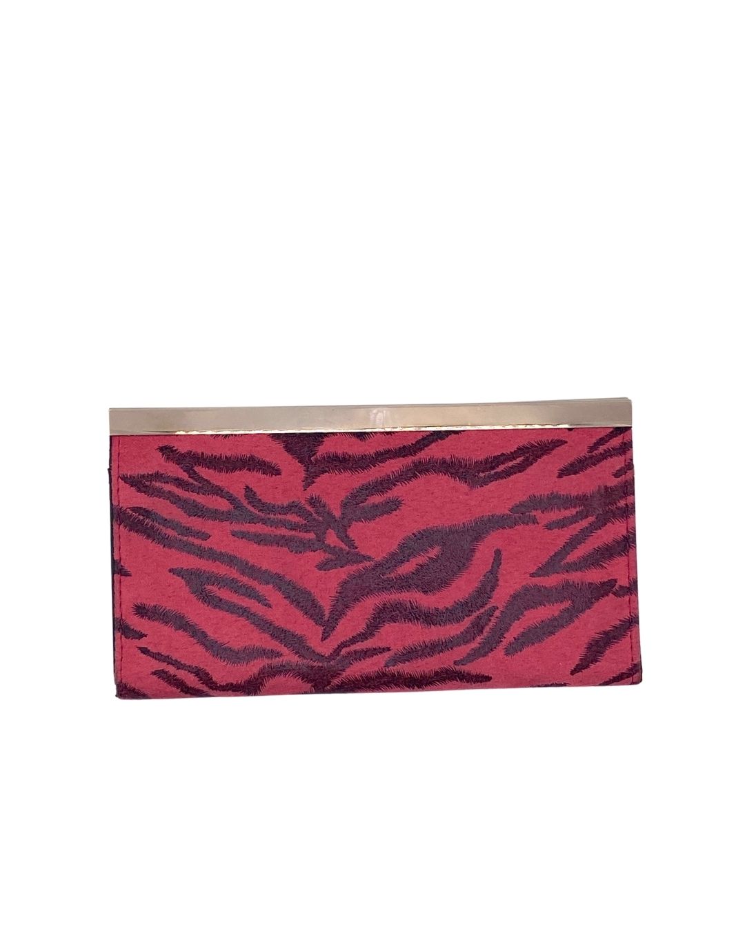 Clutch mini diseño zebra