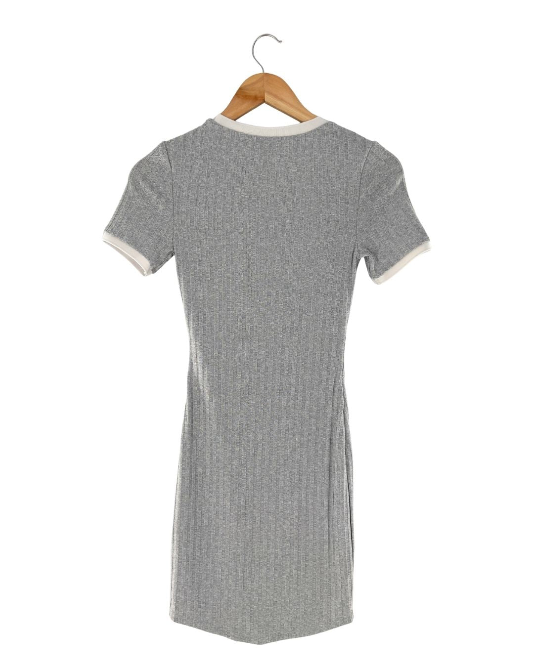 Vestido mini manga corta